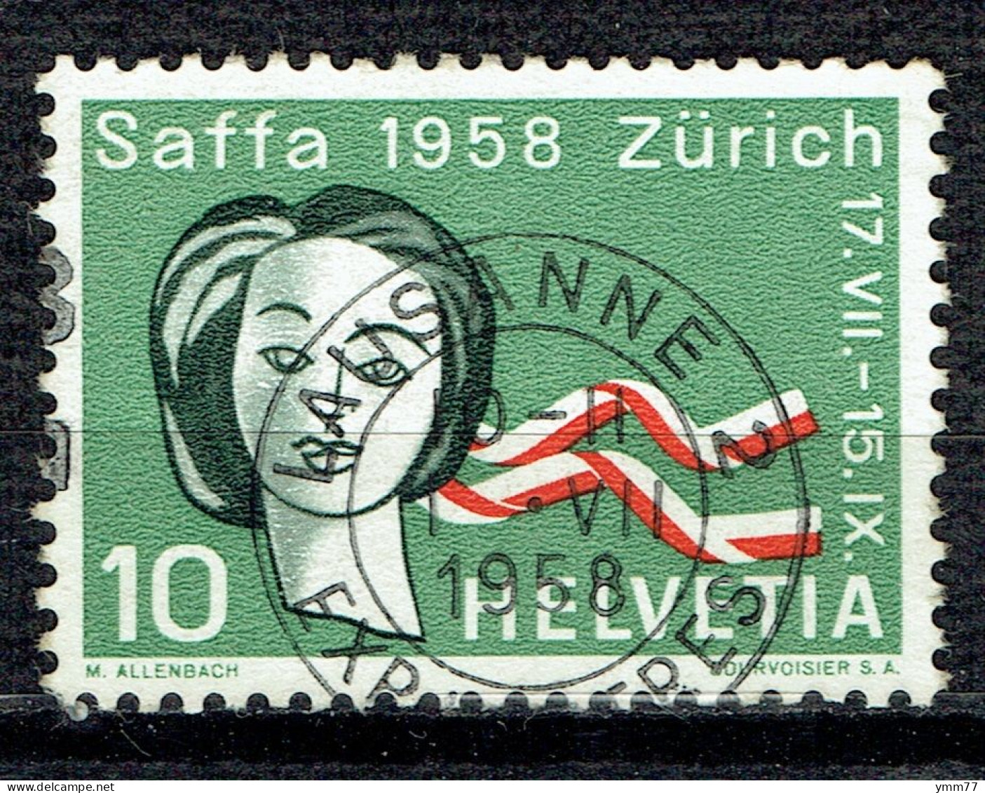 Série De Propagande : Exposition De Zurich SAFFA 1958 - Used Stamps