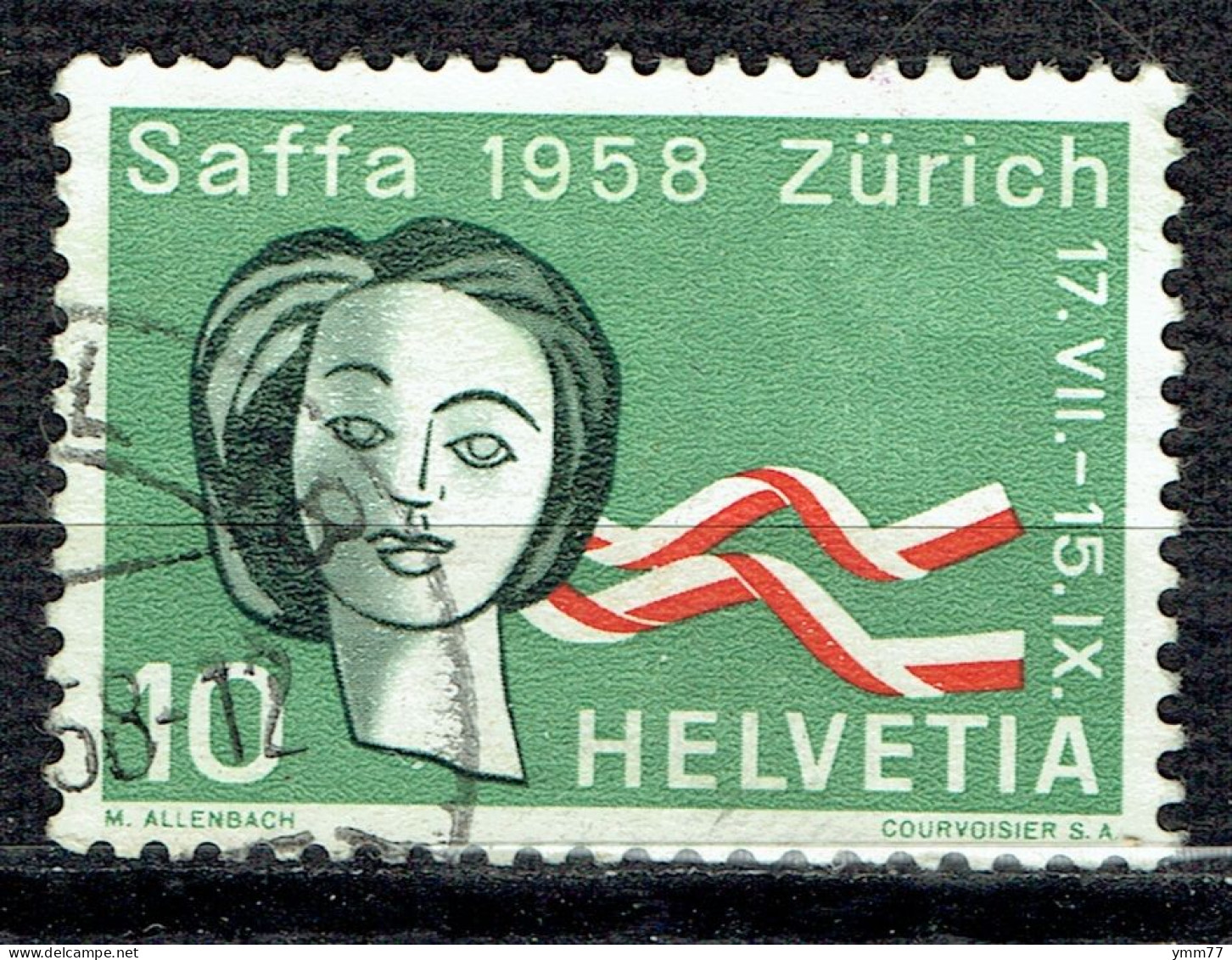 Série De Propagande : Exposition De Zurich SAFFA 1958 - Oblitérés