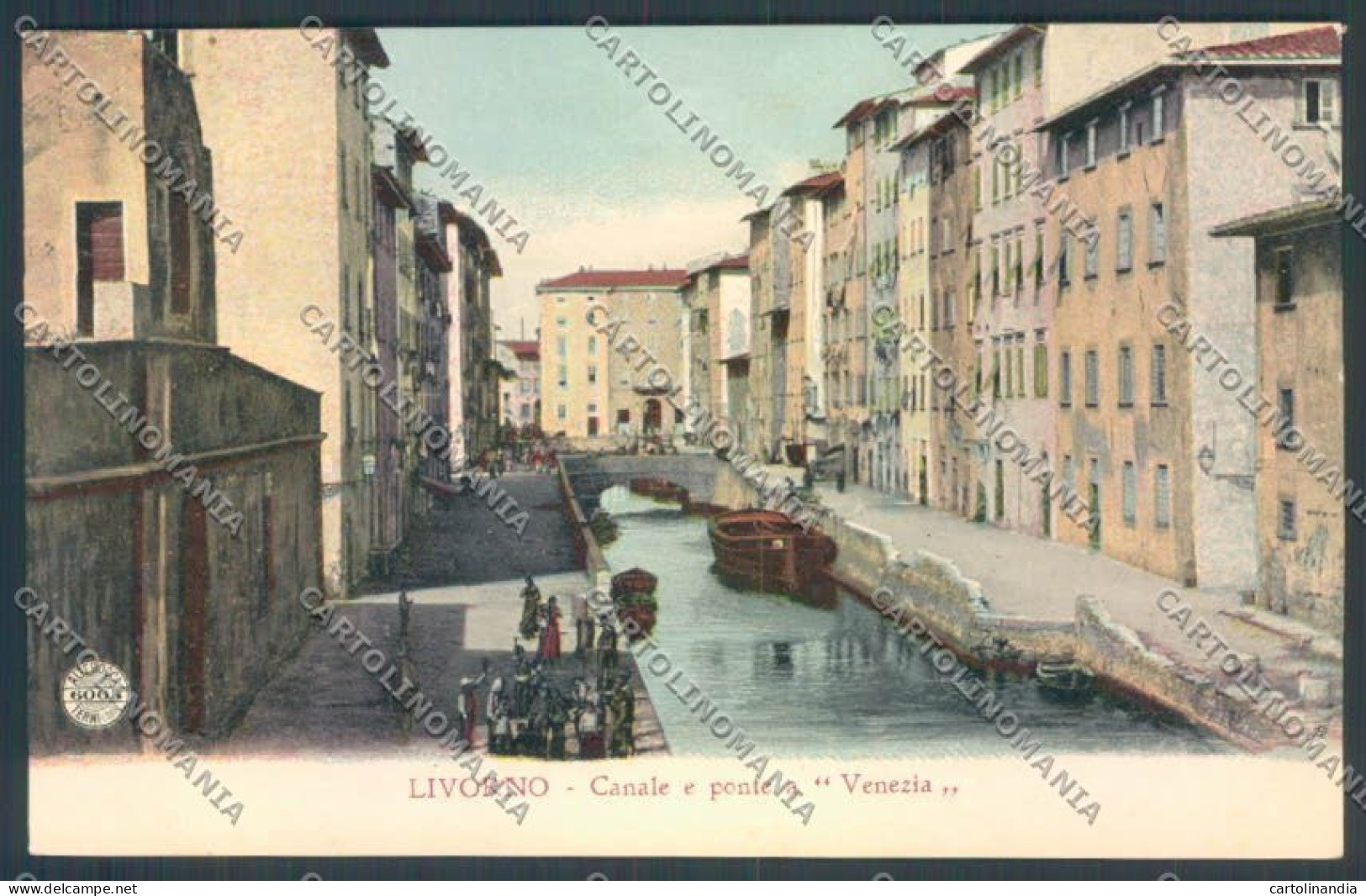 Livorno Città Alterocca Cartolina ZG1578 - Livorno