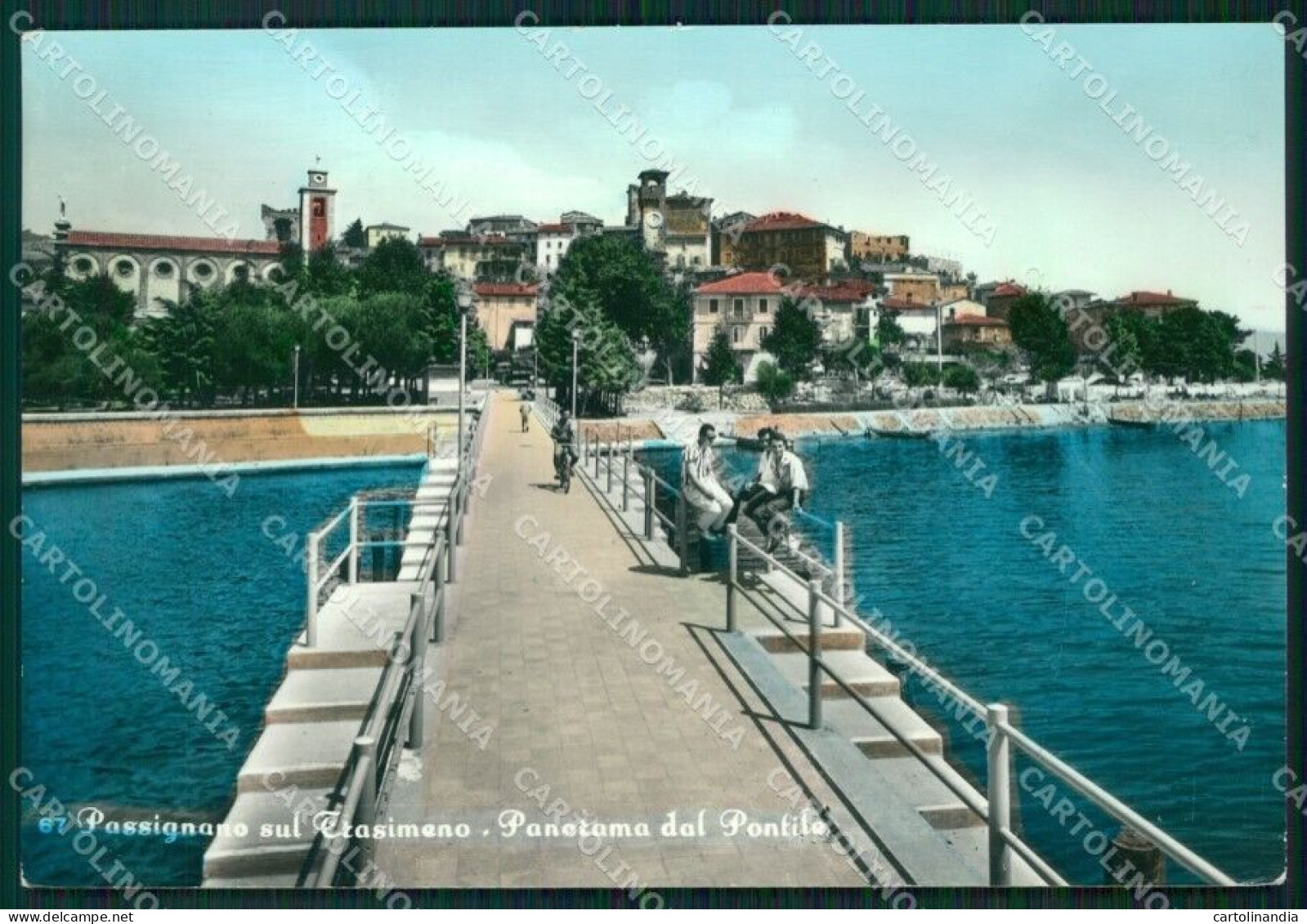 Perugia Passignano Sul Trasimeno Foto FG Cartolina ZK1211 - Perugia