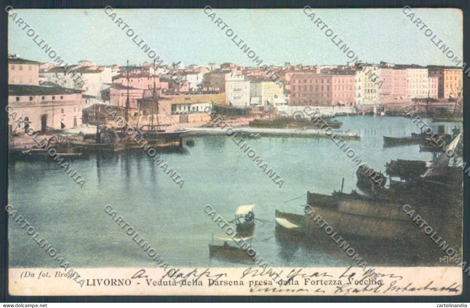 Livorno Città Darsena Cartolina ZG1361 - Livorno