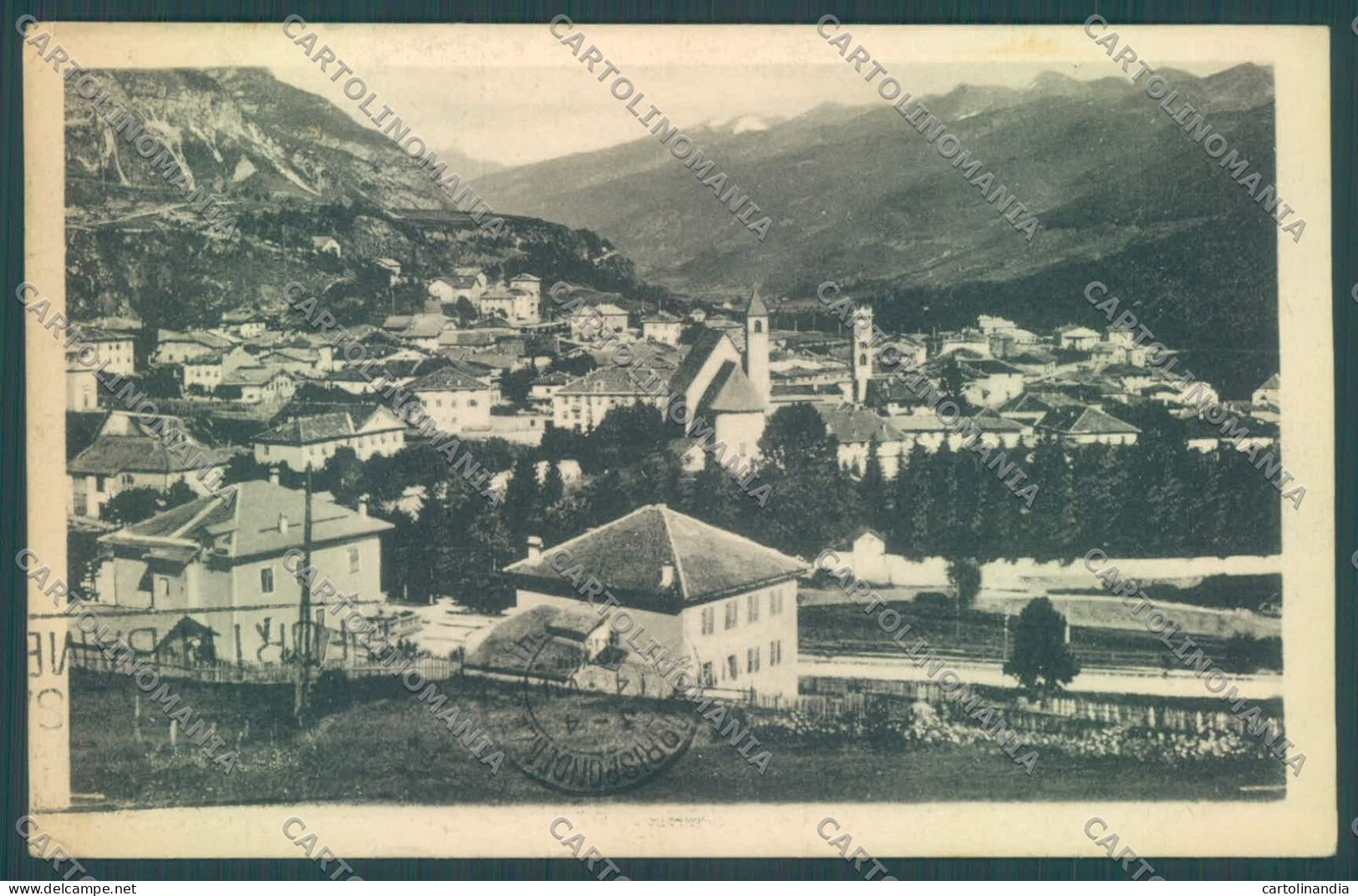 Trento Cavalese ABRASA Cartolina ZC5654 - Trento