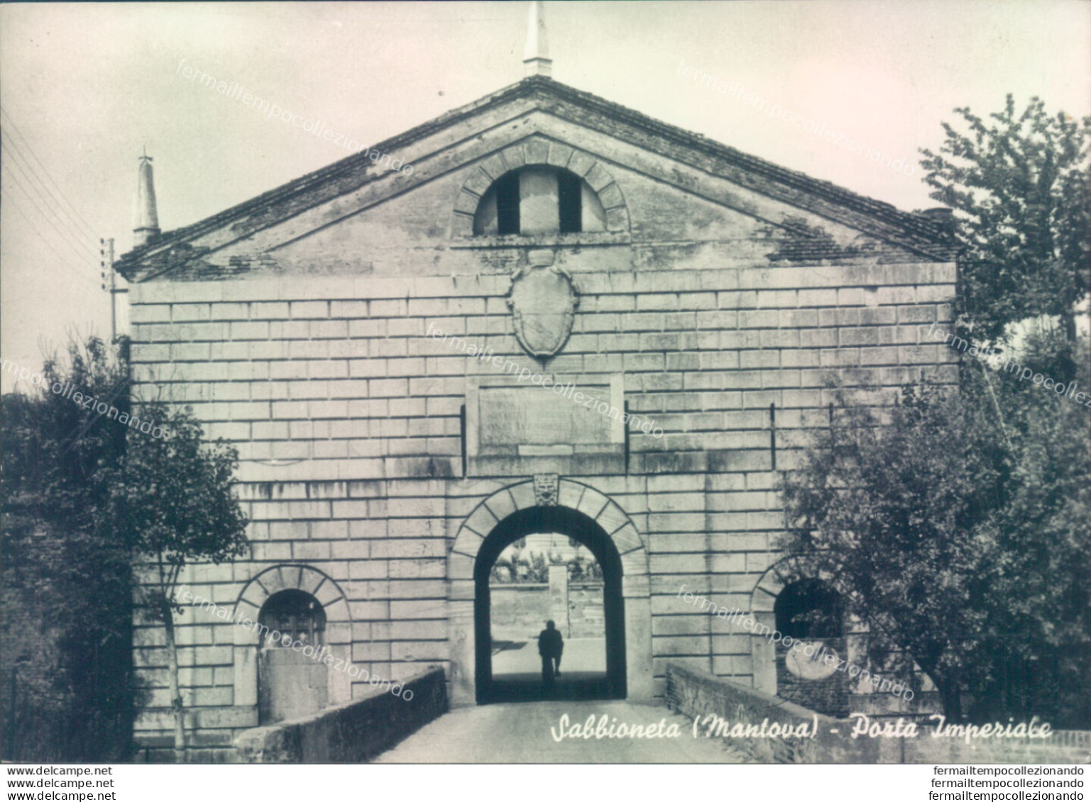 U521 Cartolina Sabbioneta Porta Imperiale Provincia Di Mantova - Mantova