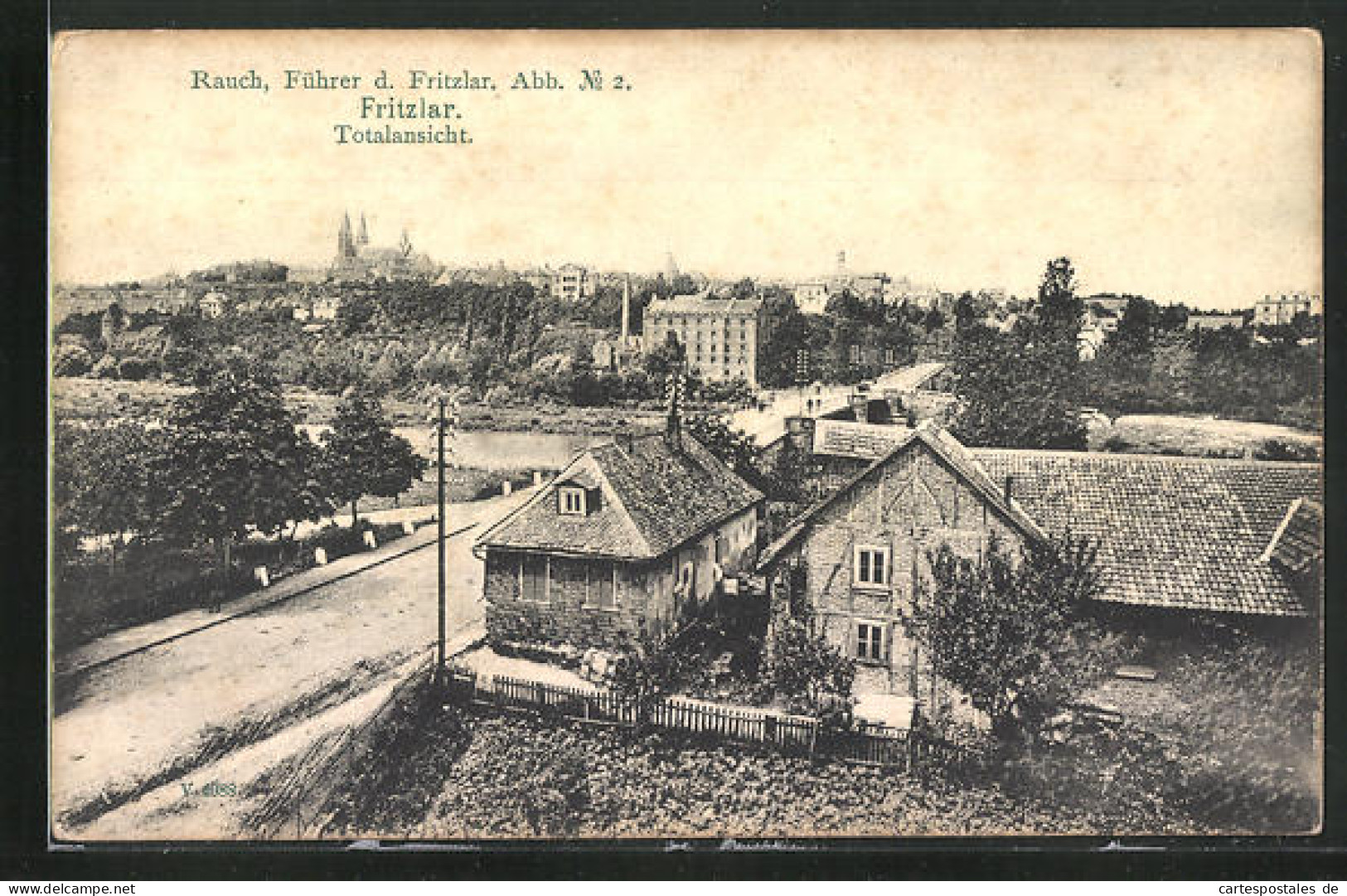 AK Fritzlar, Totalansicht Mit Fernblick  - Fritzlar