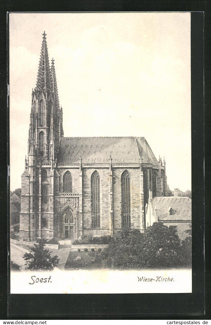 AK Soest, Wiese-Kirche  - Soest