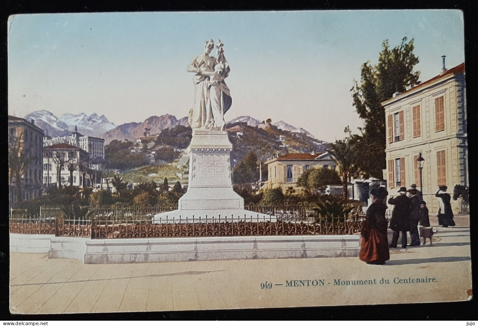 06 - MENTON - Monument Du Centenaire - Menton