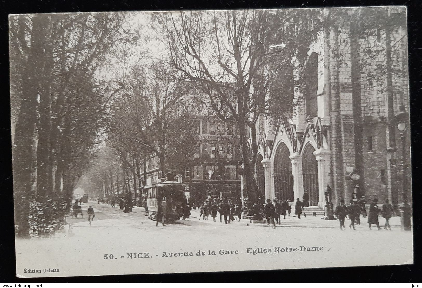 06 - NICE -  Avenue De La Gare - Eglise Notre Dame - Other & Unclassified