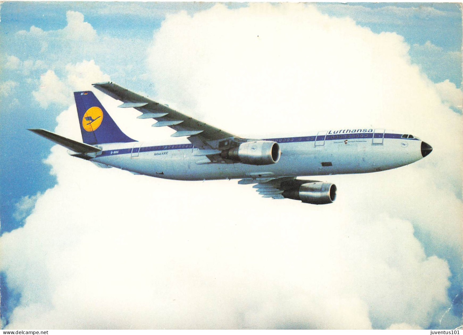 CPSM Airbus Lufthansa A300-Timbre      L2863 - 1946-....: Moderne