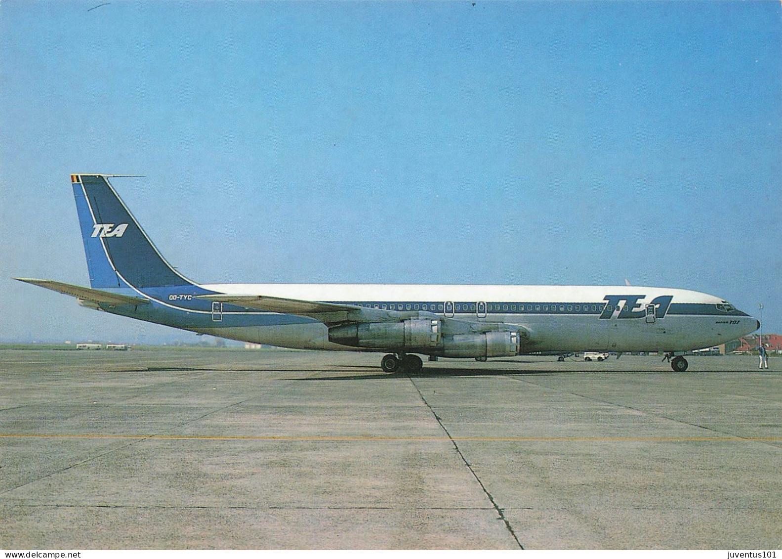 CPSM Boeing 707 TEA      L2863 - 1946-....: Ere Moderne