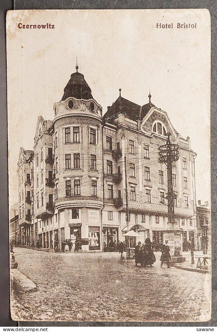 UKRAINE , CZERNOWITZ , HOTEL BRISTOL , FELDPOST , LOT 186 - Ukraine