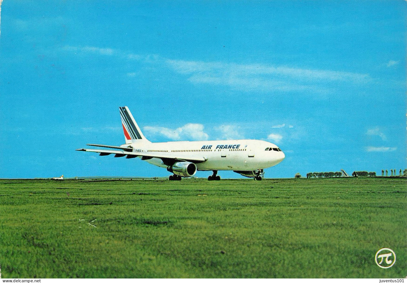 CPSM Airbus A300 Air France-Timbre      L2863 - 1946-....: Moderne