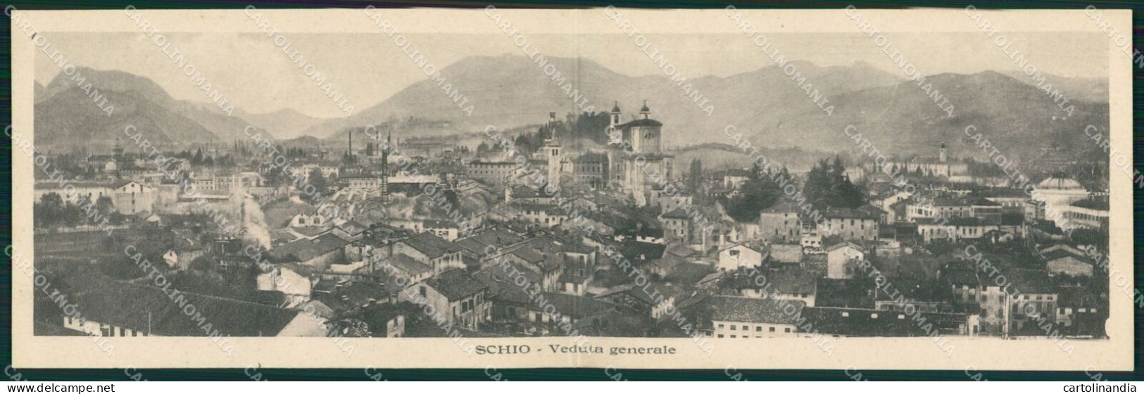 Vicenza Schio Doppia Cartolina QT2614 - Vicenza