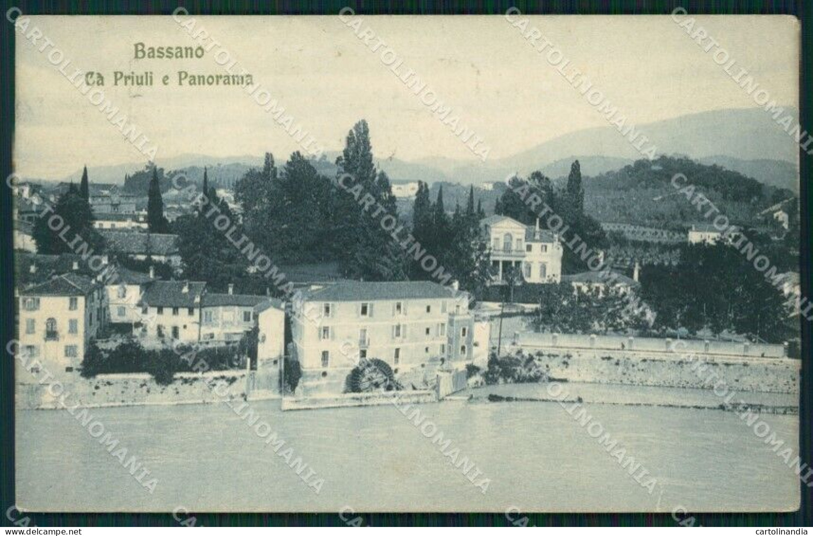 Vicenza Bassano Cà Priuli Cartolina QT2505 - Vicenza