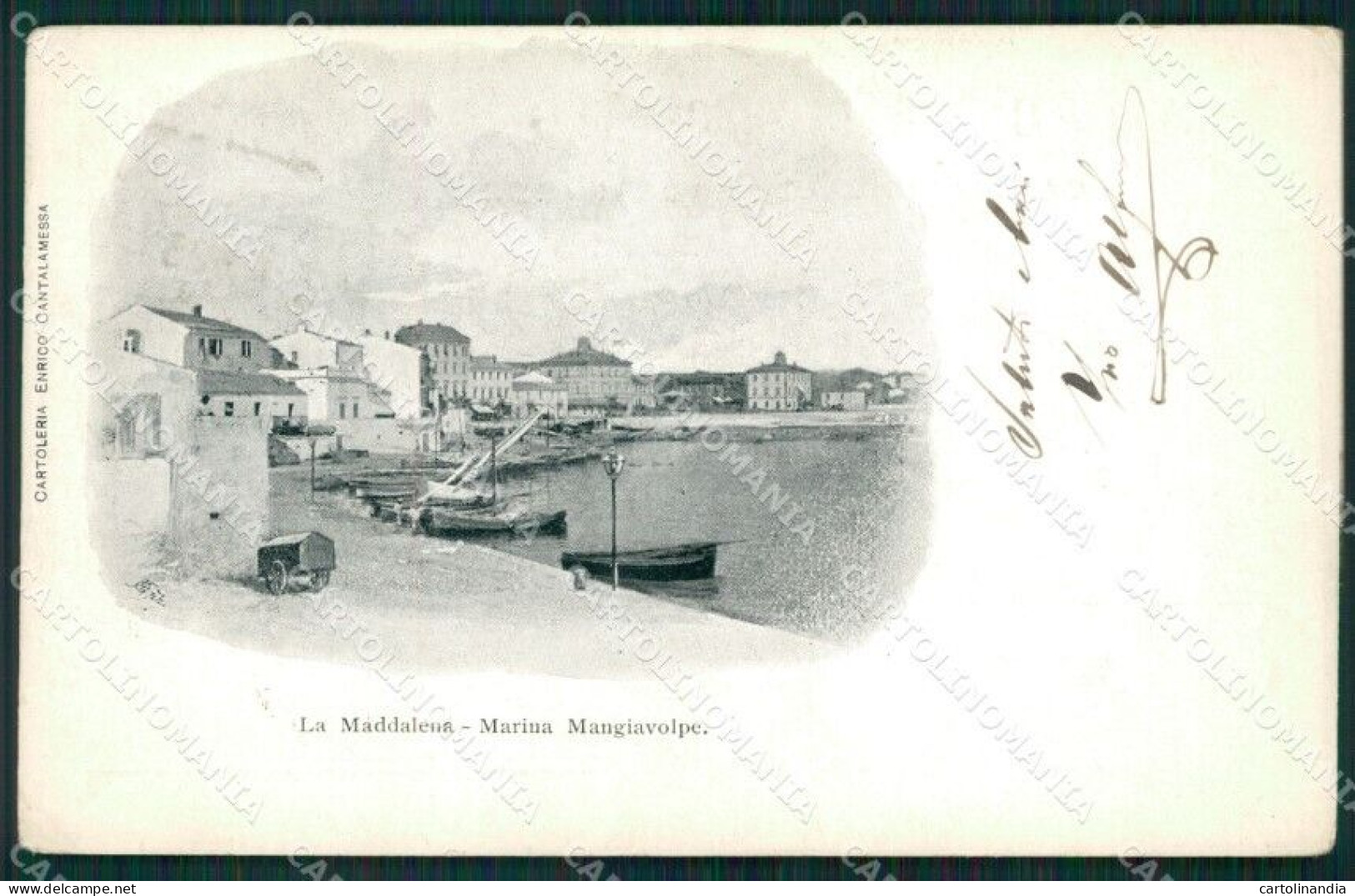 Sassari La Maddalena Marina Mangiavolpe Cartolina QT2357 - Sassari