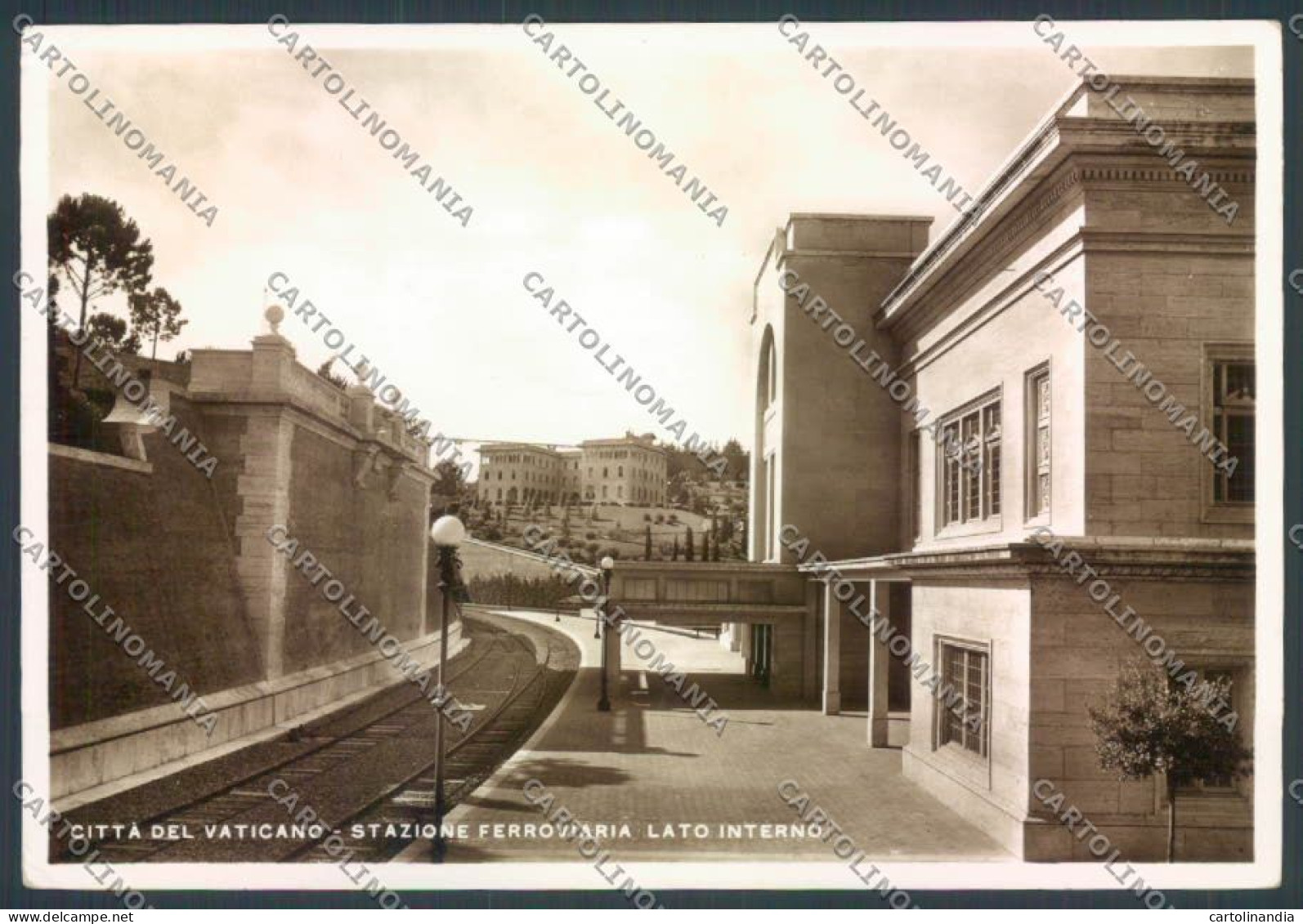 Roma Città Del Vaticano Stazione Foto FG Cartolina ZF8680 - Autres & Non Classés