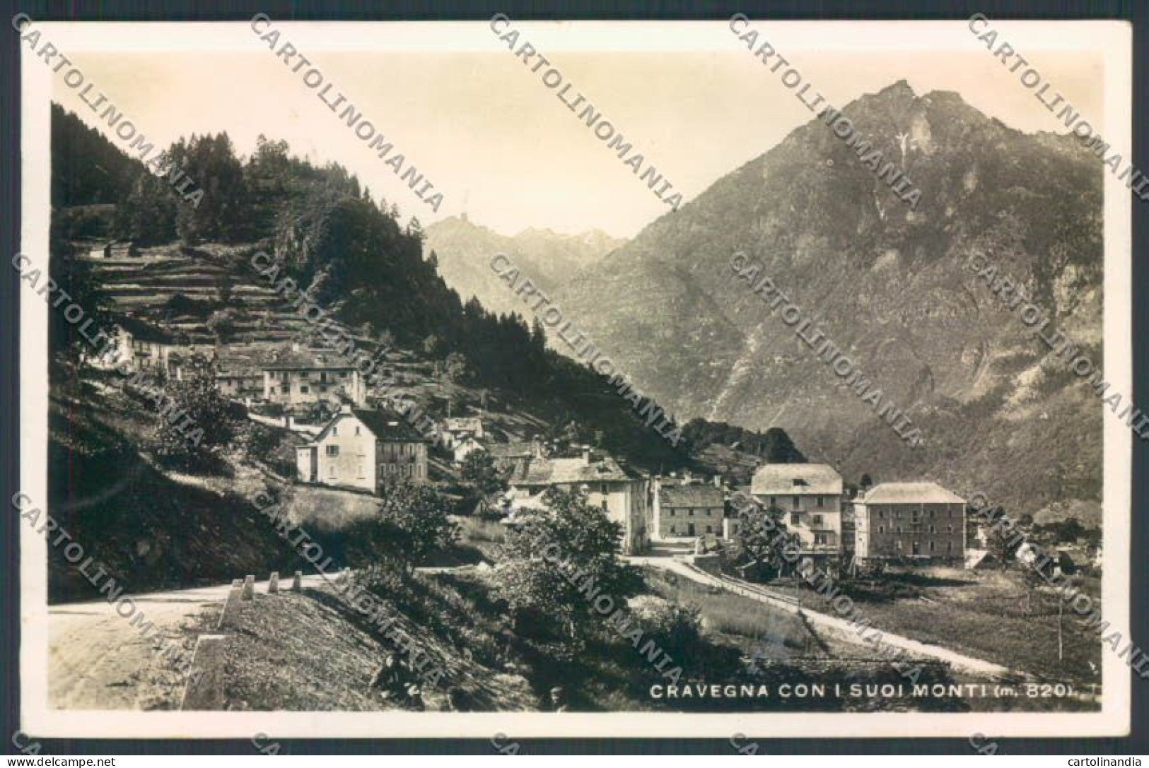 Verbania Crodo Cravegna Foto Cartolina ZQ8853 - Verbania