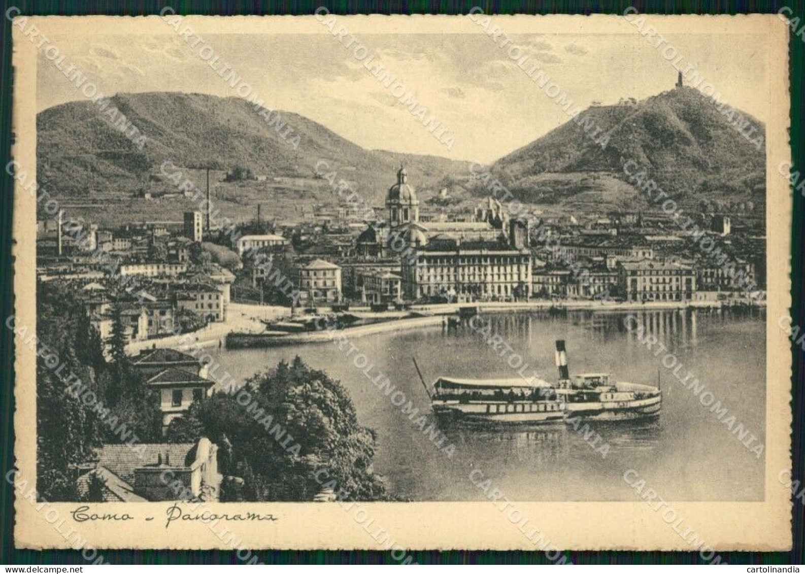 Como Città Battello FG Cartolina ZK0472 - Como