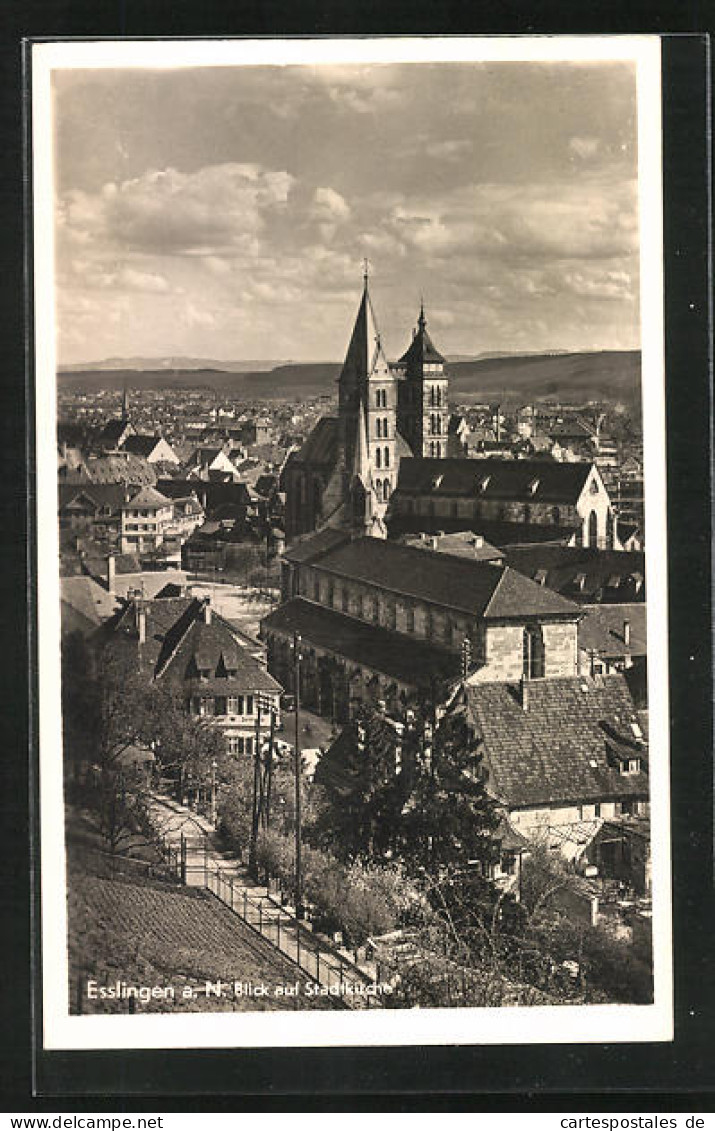 AK Esslingen, Blick Zur Stadtkirche  - Esslingen