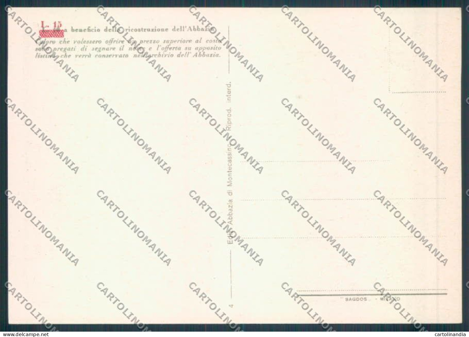 Frosinone Montecassino FG Cartolina ZF7256 - Frosinone