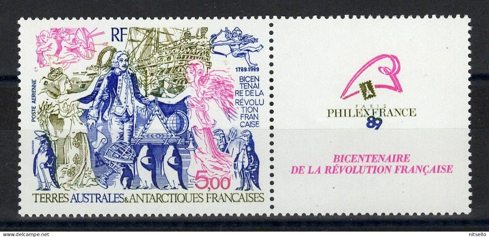 LOTE 1819  ///  (C080)  TAAF //  YVERT Nº: PA 107 **MNH     ¡¡¡  LIQUIDACION - JE LIQUIDE - LIQUIDATION !!! - Luchtpost