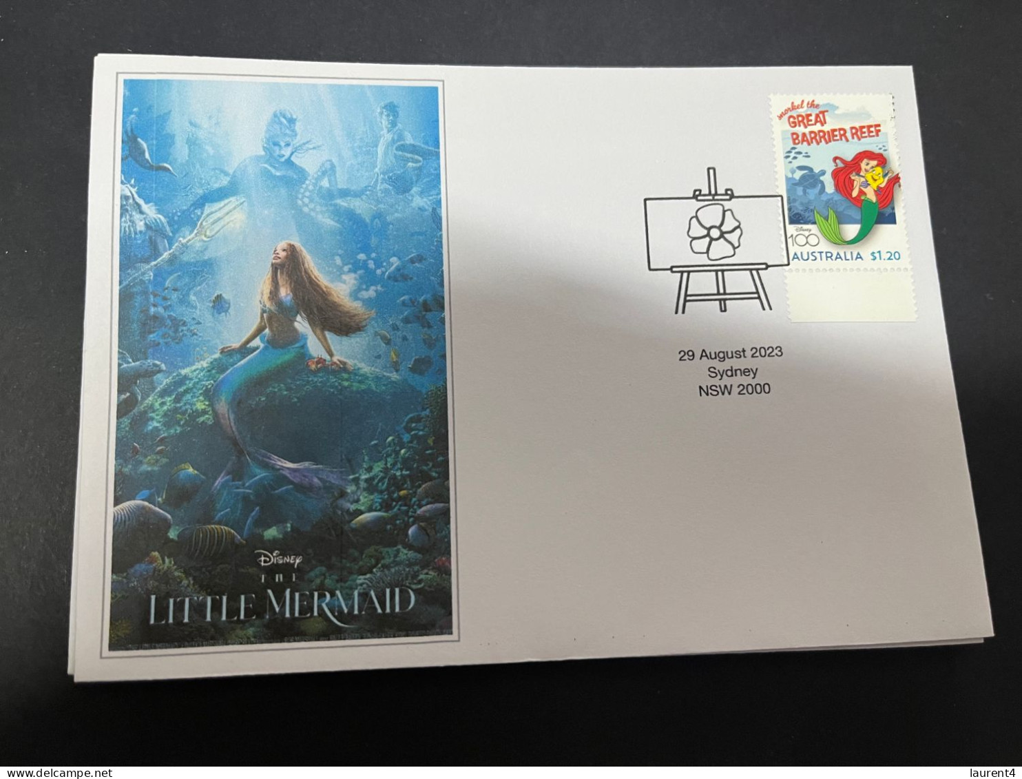 20-4-2024 (2 Z 33) Little Mermaid (Disney) Cover - Andere & Zonder Classificatie