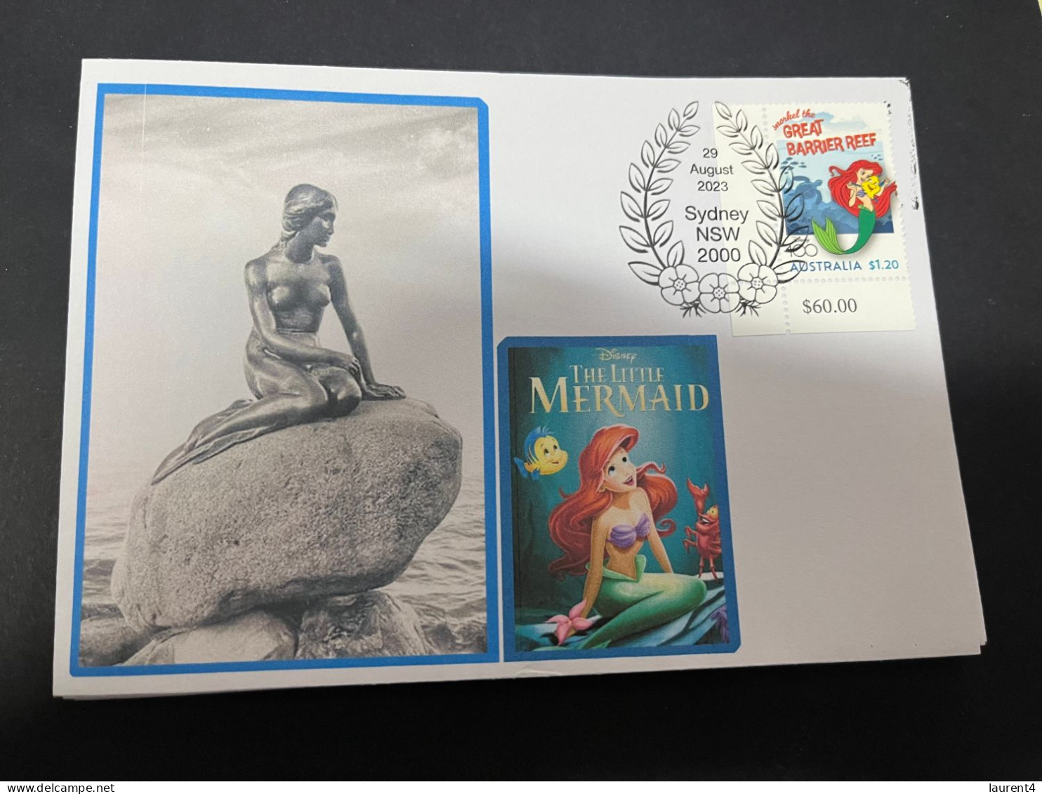 20-4-2024 (2 Z 33) Little Mermaid (Disney) Cover - Autres & Non Classés