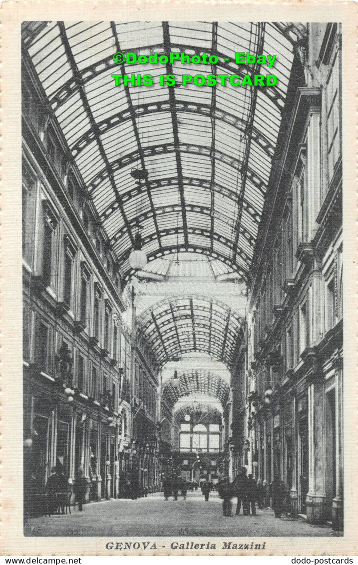 R431634 Genova. Galleria Mazzini. E. Bonasi - World