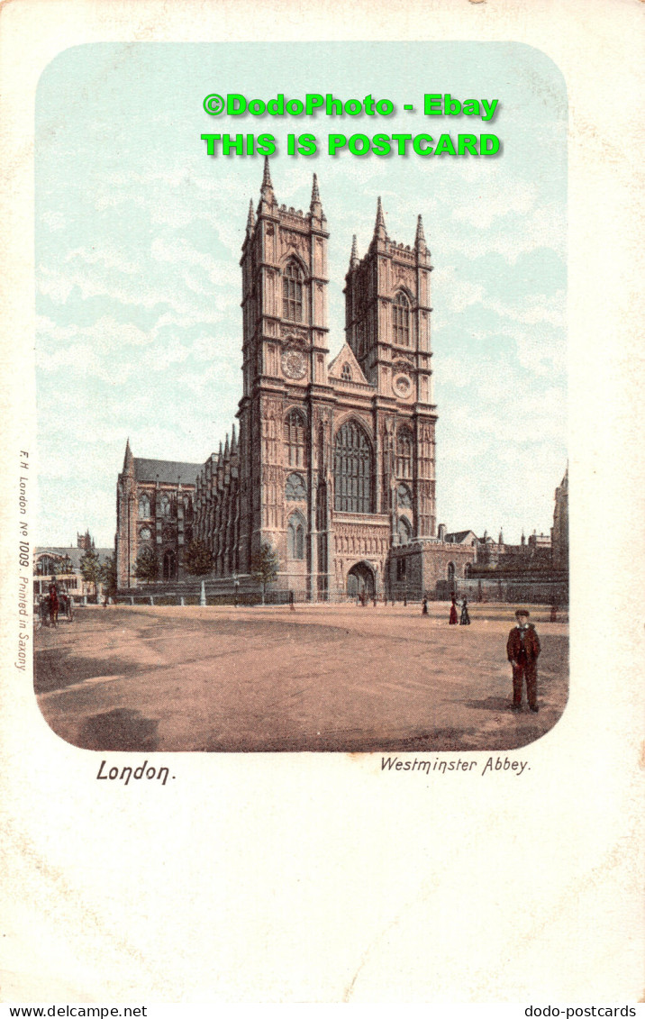 R431641 London. Westminster Abbey. Postcard - Autres & Non Classés