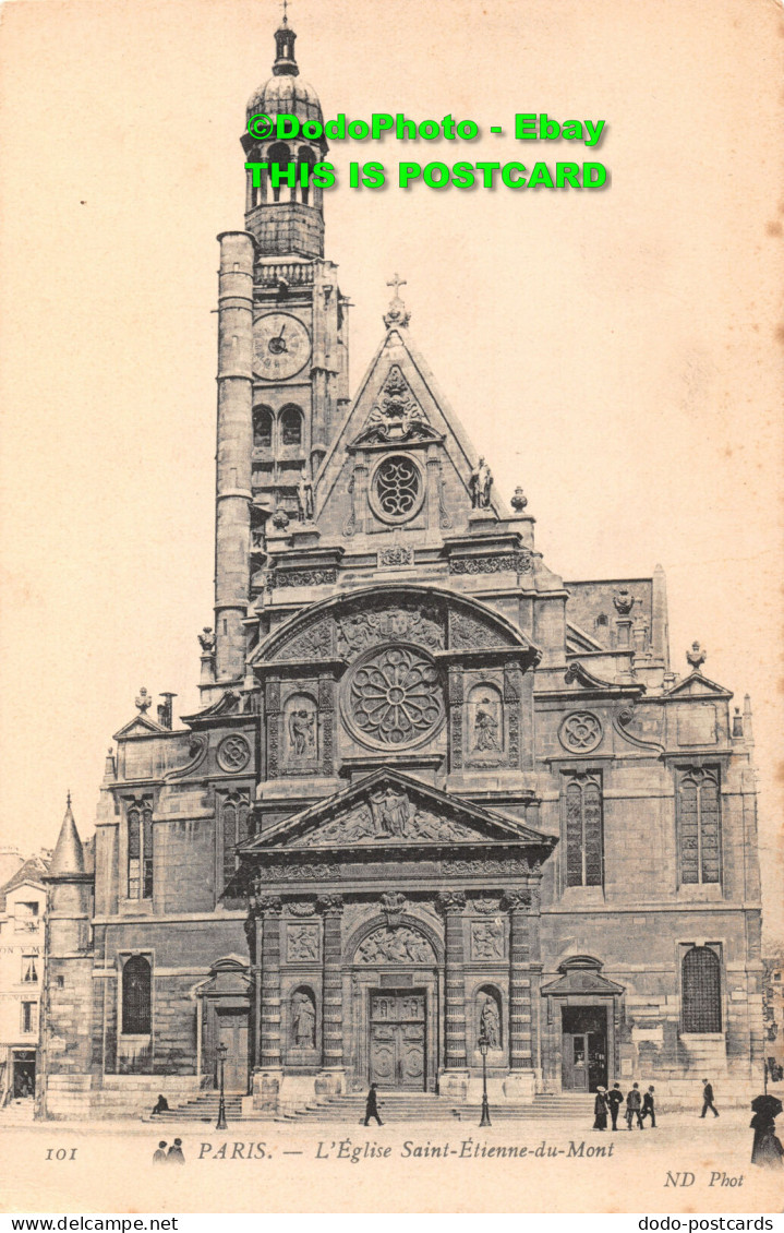 R431649 Paris. L Eglise Saint Etienne Du Mont. ND. Phot - World