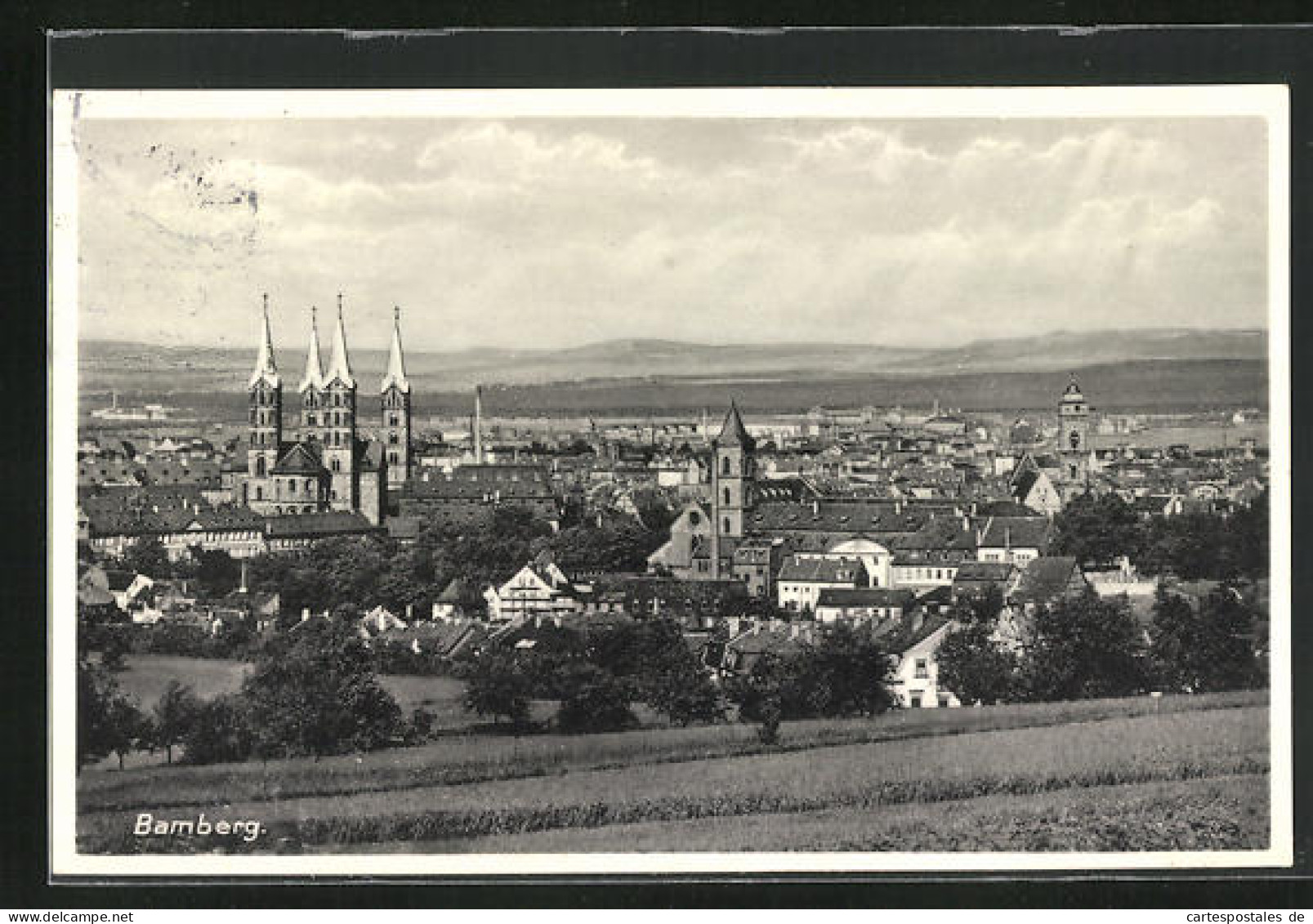 AK Bamberg, Blick Von Der Bergwiese  - Bamberg