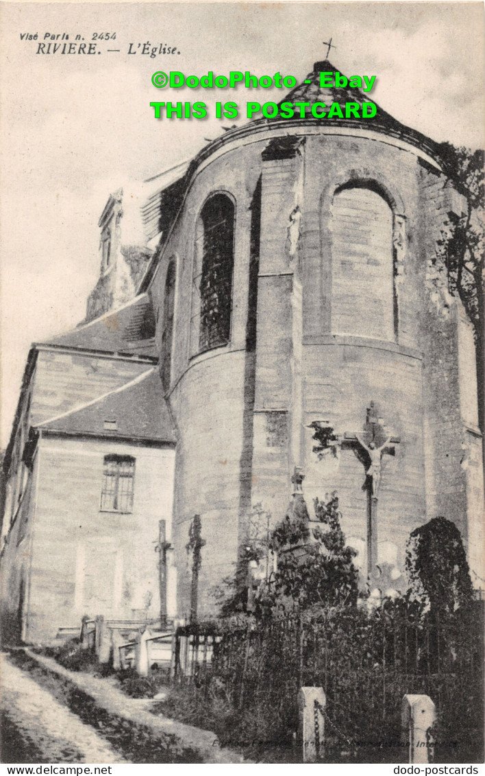 R431664 Riviere. L Eglise. Levy Fils. No. 2454 - World