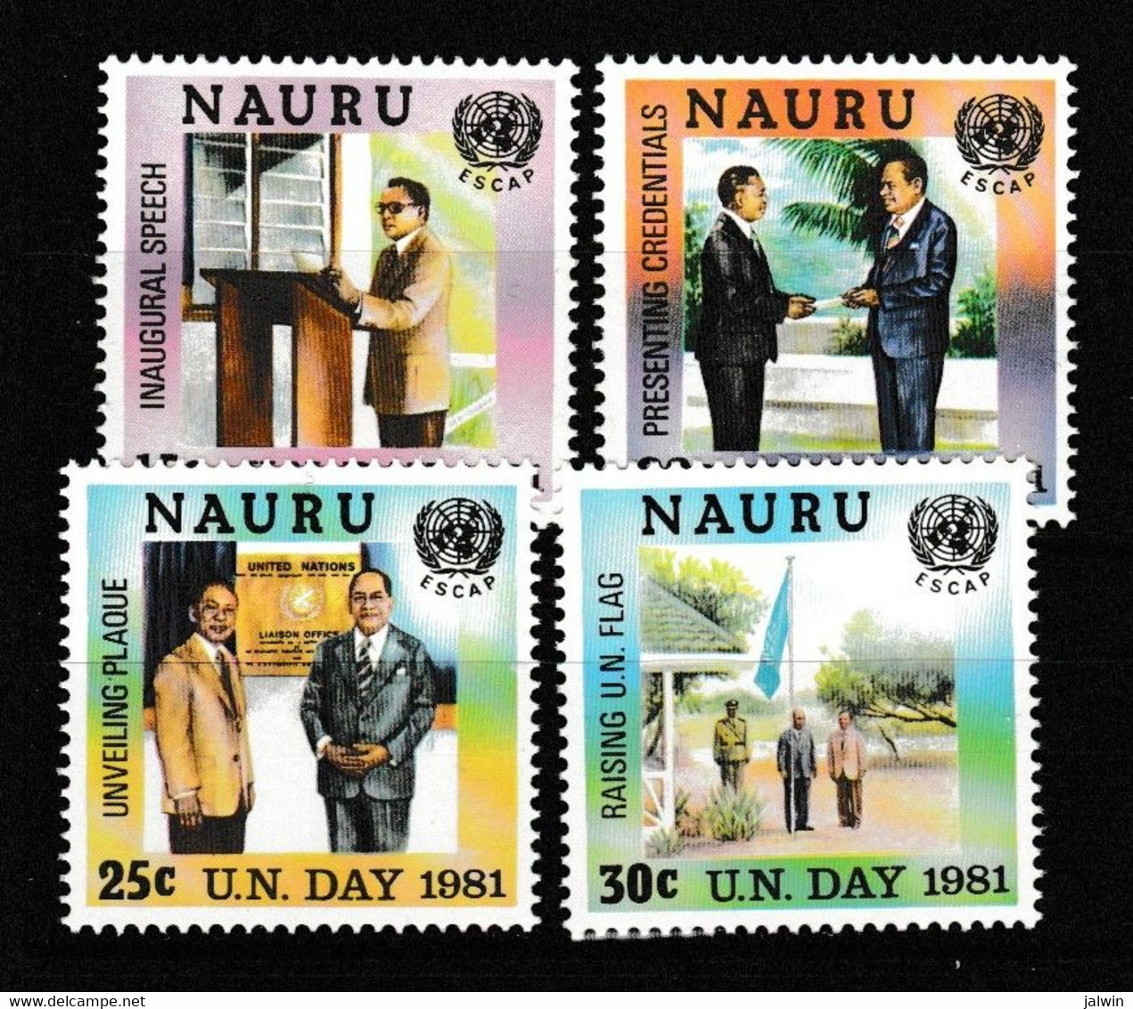 NAURU 1981 YT N° 229 à 232 ** - Nauru