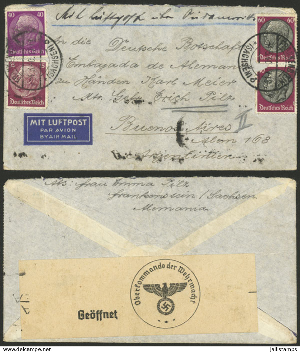 GERMANY: MAIL OF SAILORS OF THE CRUISER ADMIRAL GRAF SPEE At First "interned" And Then "prisoners" Of War In Several Cam - Andere & Zonder Classificatie