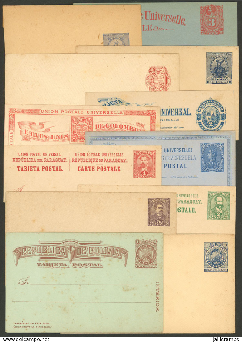 SOUTH AMERICA: 12 Old Postal Stationeries, Very Fine General Quality! - Autres - Amérique