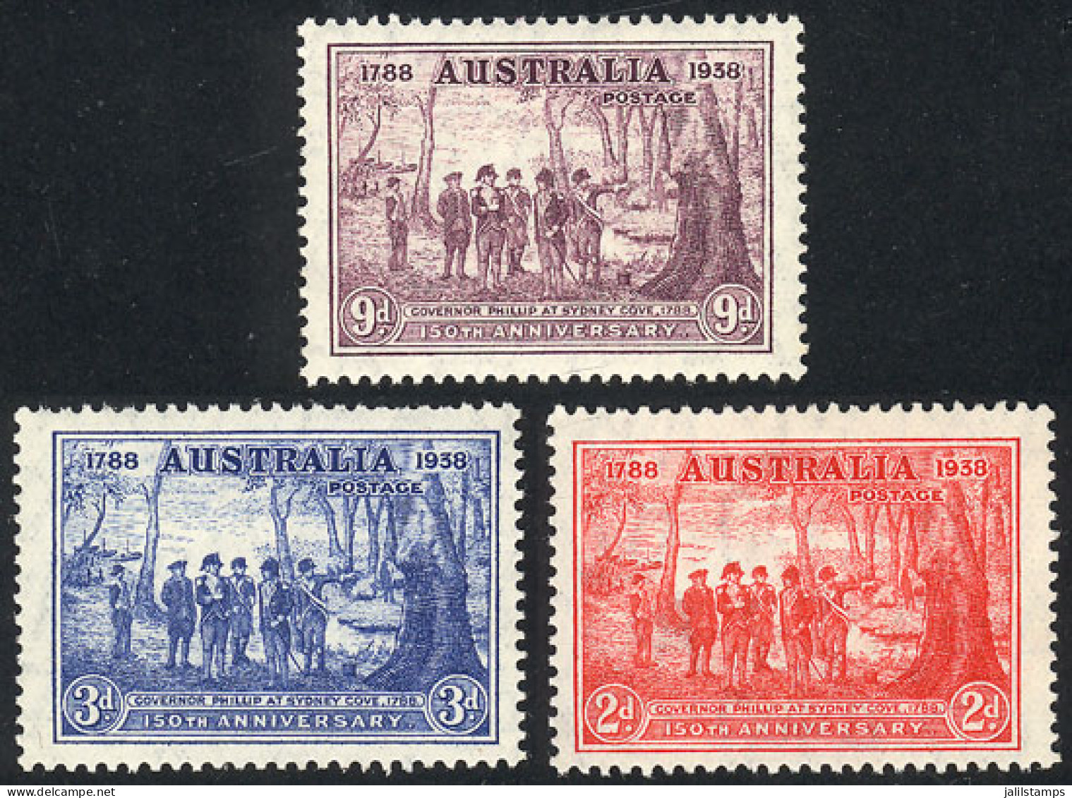 AUSTRALIA: Sc.163/165, MNH, Excellent Quality! - Other & Unclassified