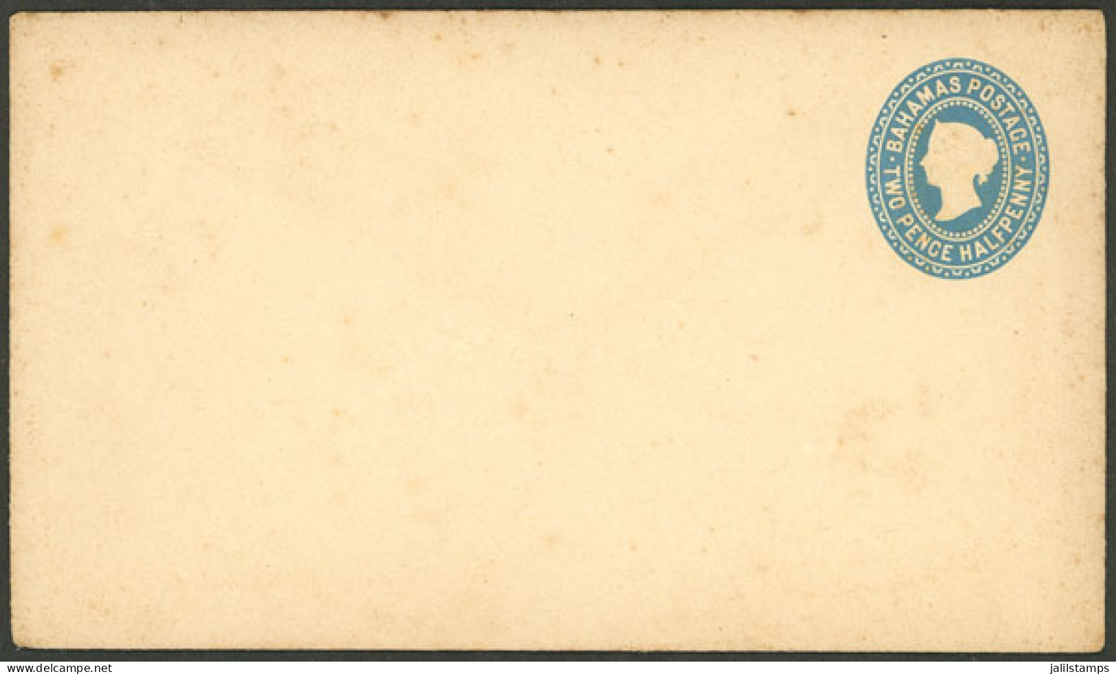 BAHAMAS: Old Postal Stationery (envelope) Of 2½p., Very Nice! - Altri & Non Classificati
