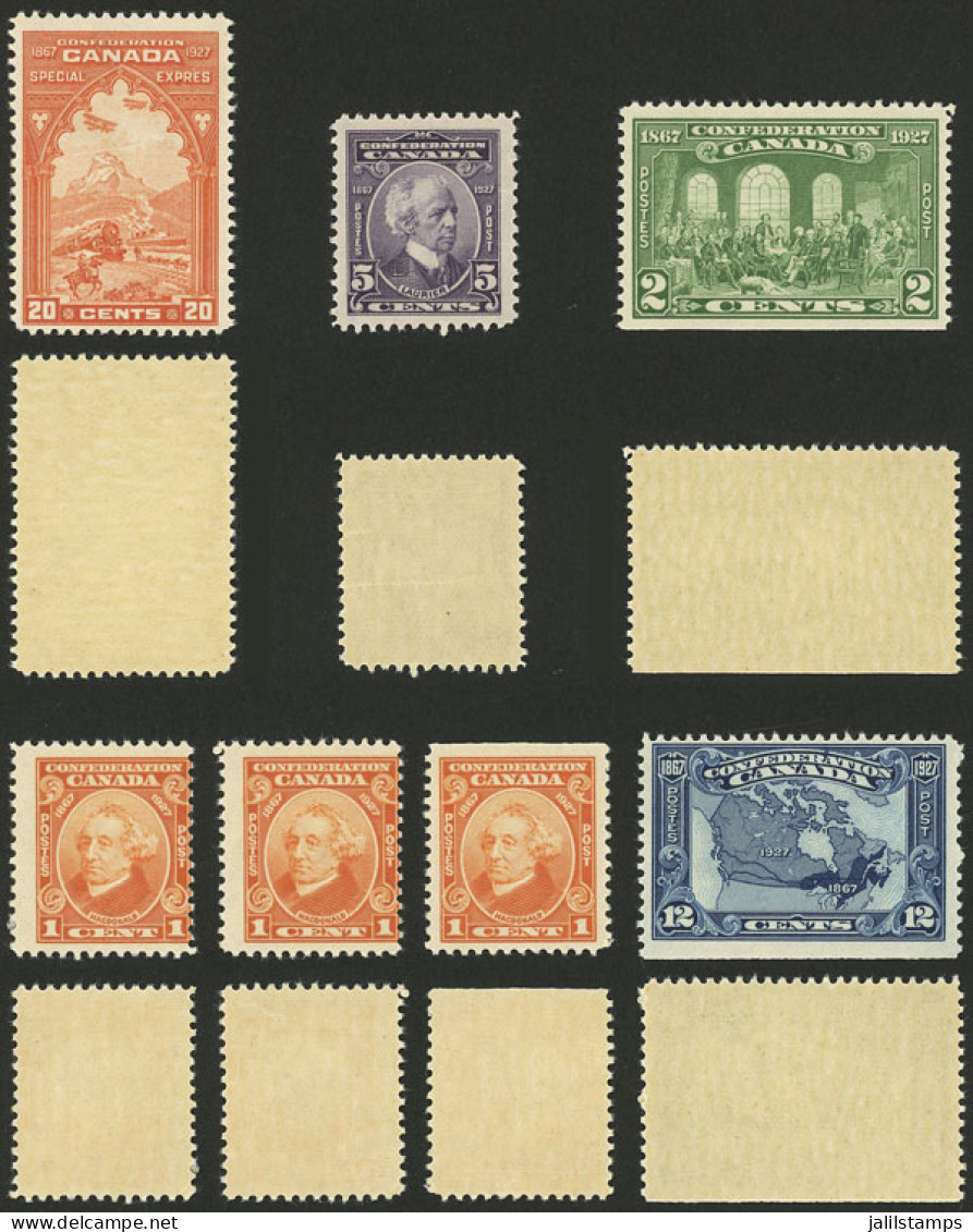 CANADA: Small Lot Of Stamps Of 1920s, MNH And Of Excellent Quality, Scott Catalog Value US$120 - Otros & Sin Clasificación