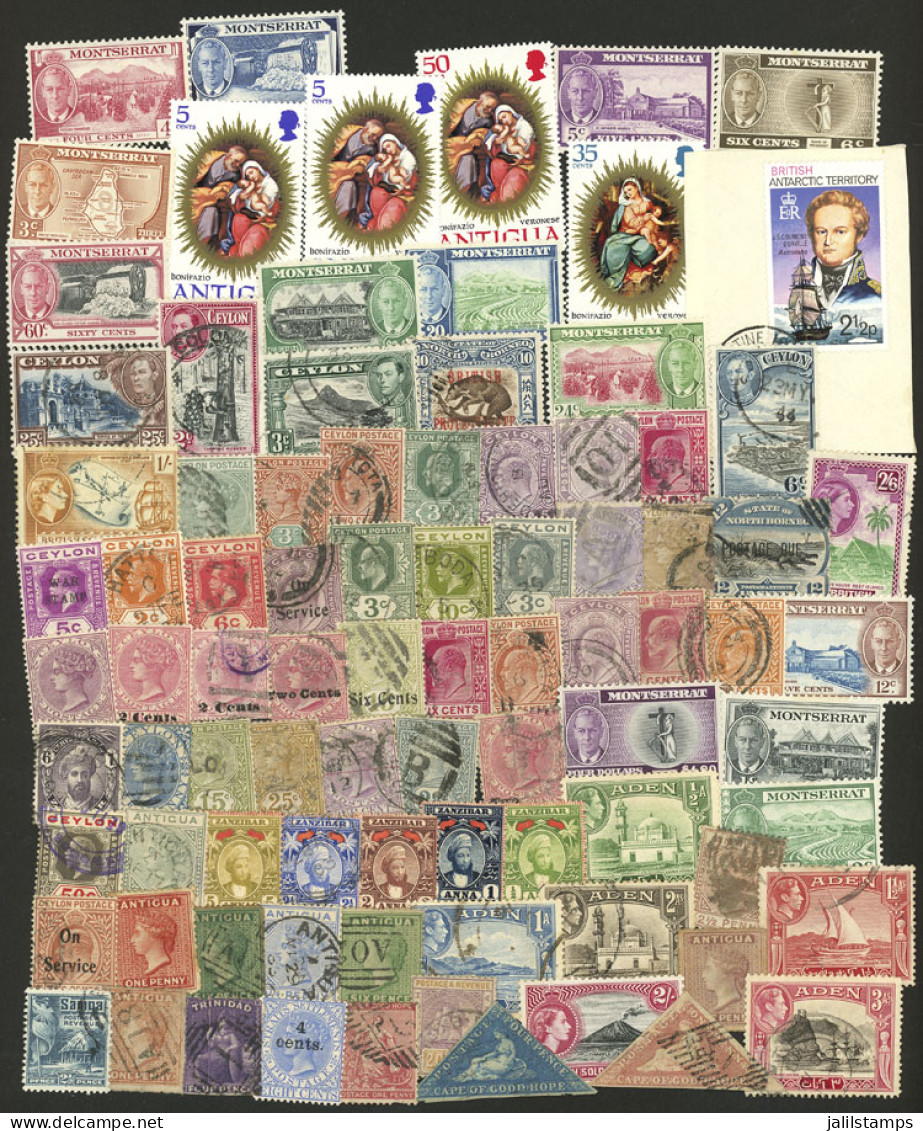 BRITISH COLONIES: Good Number Of Stamps Of Varied Periods, Many Of Fine Quality, Some With Small Faults, HIGH CATALOG VA - Andere & Zonder Classificatie