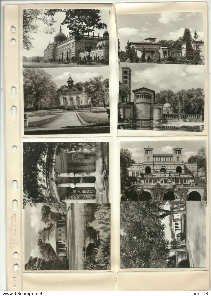 Germany Deutschland DDR POTSDAM Sanssouci Staatliche Schlösser Und Gärten Innenaufnahmen - 15 Karten - Potsdam