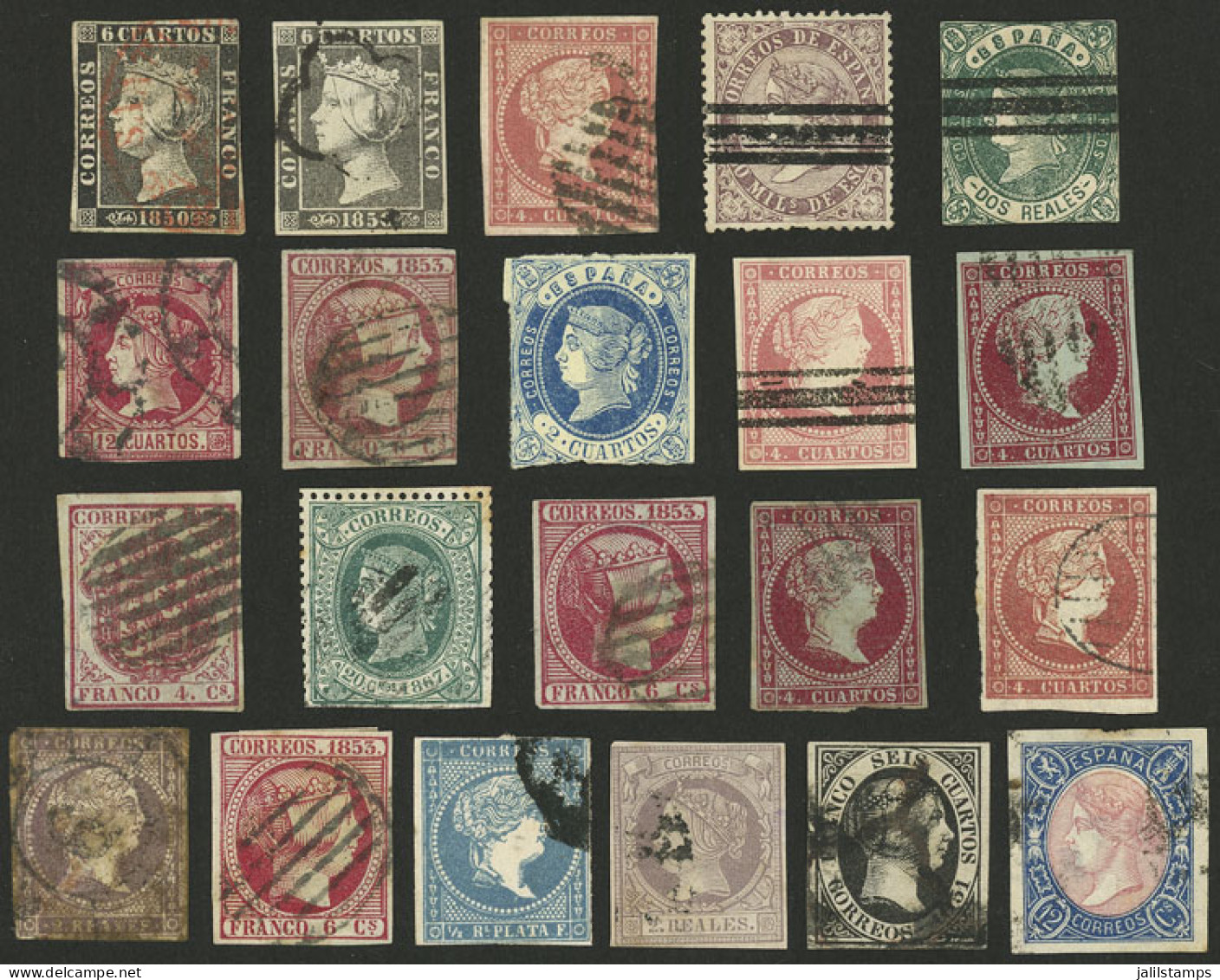 SPAIN: Lot Of Classic Stamps, Some May Have Minor Defects But Most Are Of Fine Quality, High Catalog Value, Good Opportu - Other & Unclassified