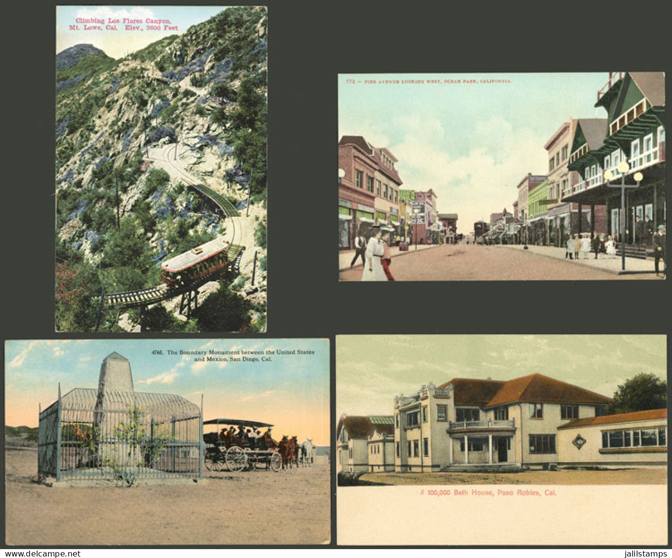 UNITED STATES: California: 22 Old Postcards With Very Good Views, Very Fine General Quality! IMPORTANT: Please View ALL  - Andere & Zonder Classificatie