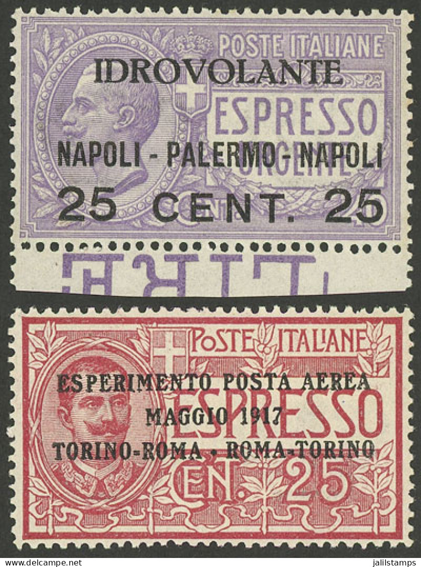 ITALY: Sc.C1 + C2, MNH, Excellent Quality! - Ohne Zuordnung