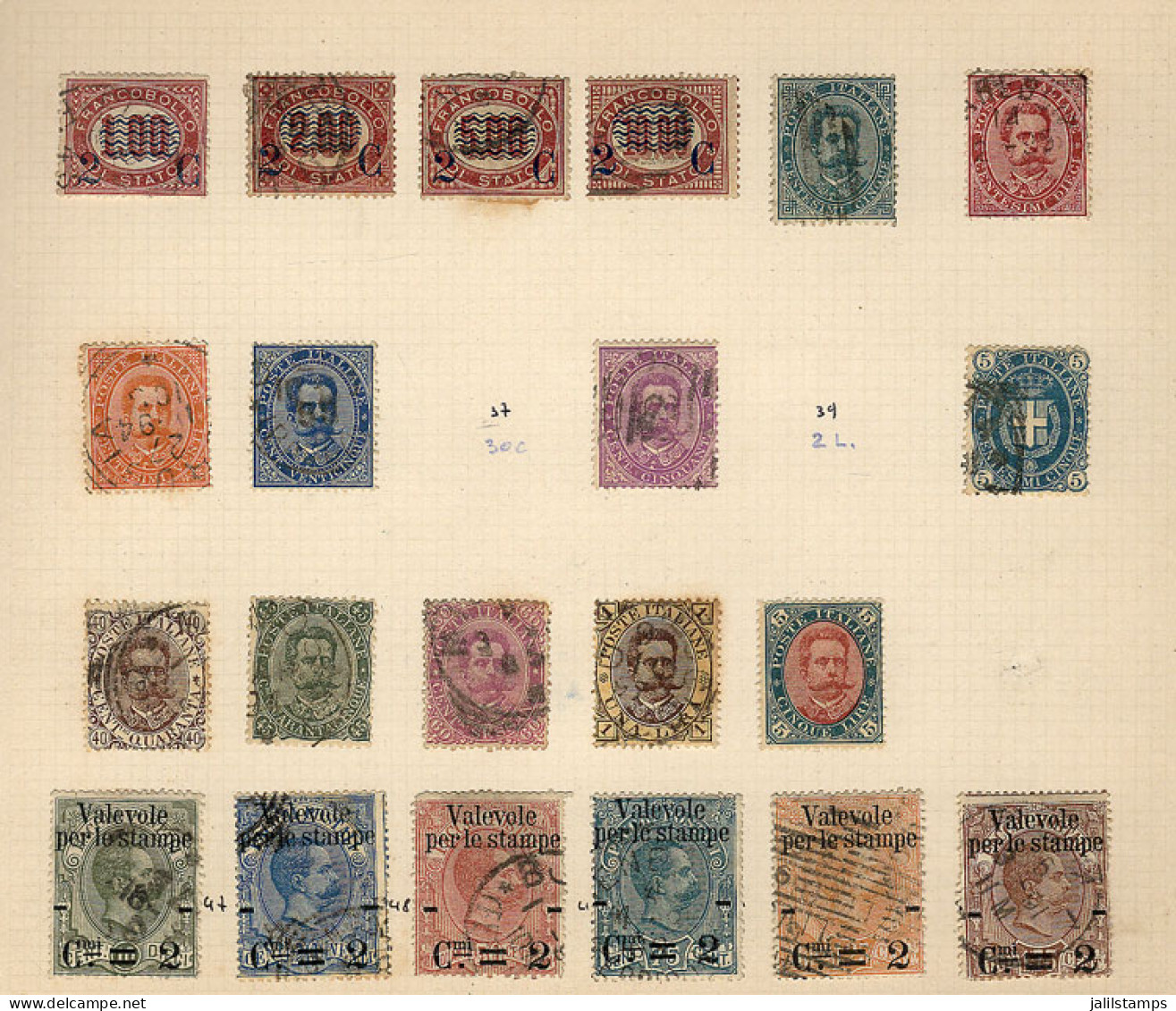 ITALY: Collection (approximately 1863 To 1973) Mostly Of Used Stamps Of Fine Quality, Including A Good Number Of Scarce  - Non Classés