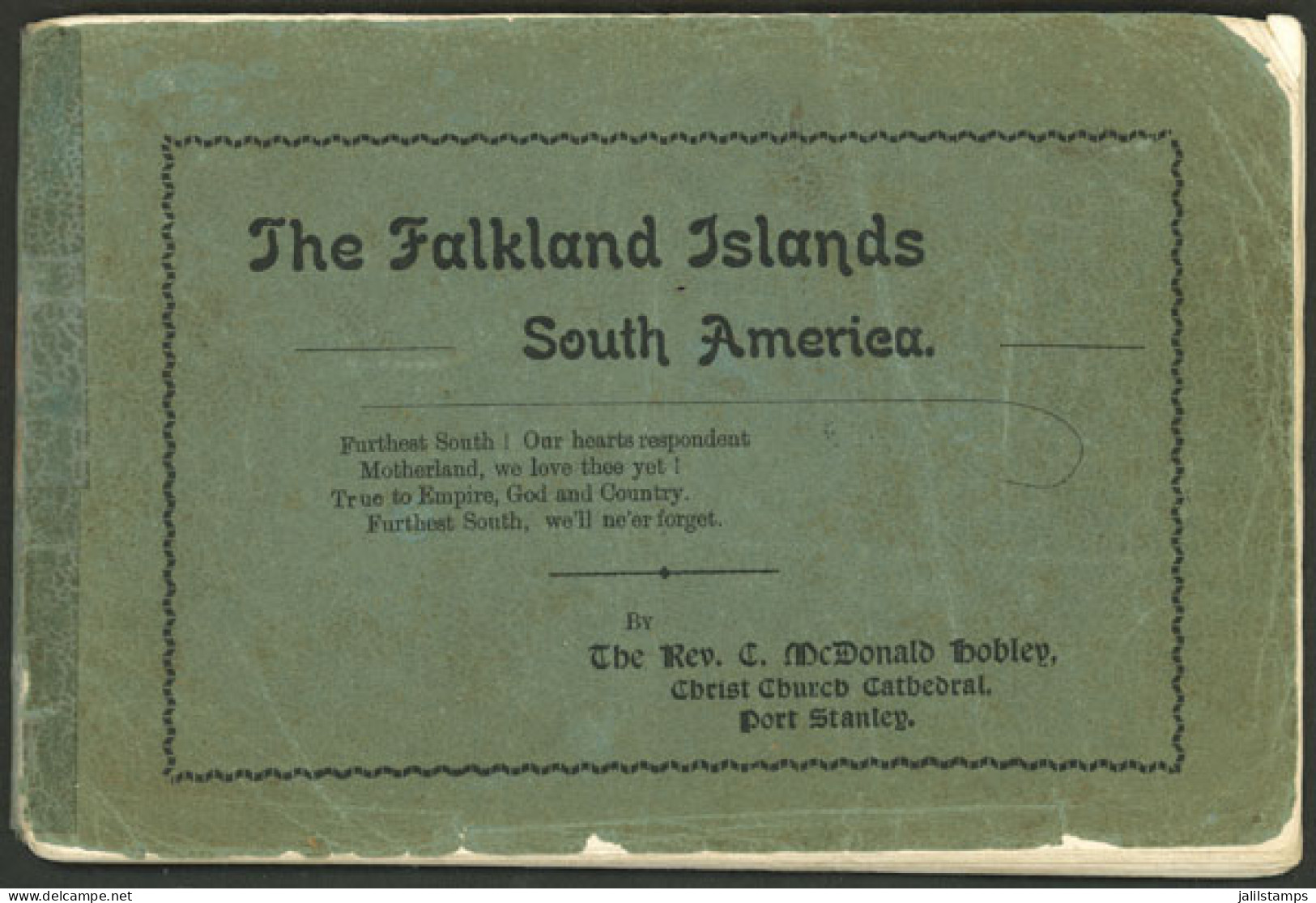 FALKLAND ISLANDS/MALVINAS: Small Illustrated Book Published In 1917 By Rev. Hobley, With Information About The Islands,  - Sin Clasificación