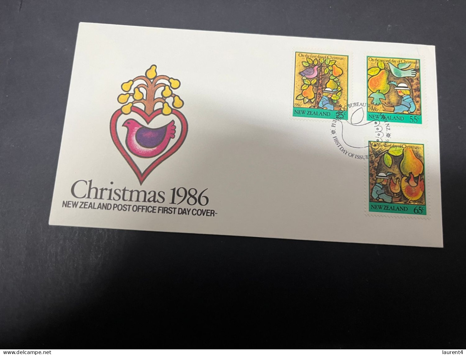 20-4-2024 (2 Z 34) FDC - New Zealand - Not Posted - 1986 - Christmas - FDC