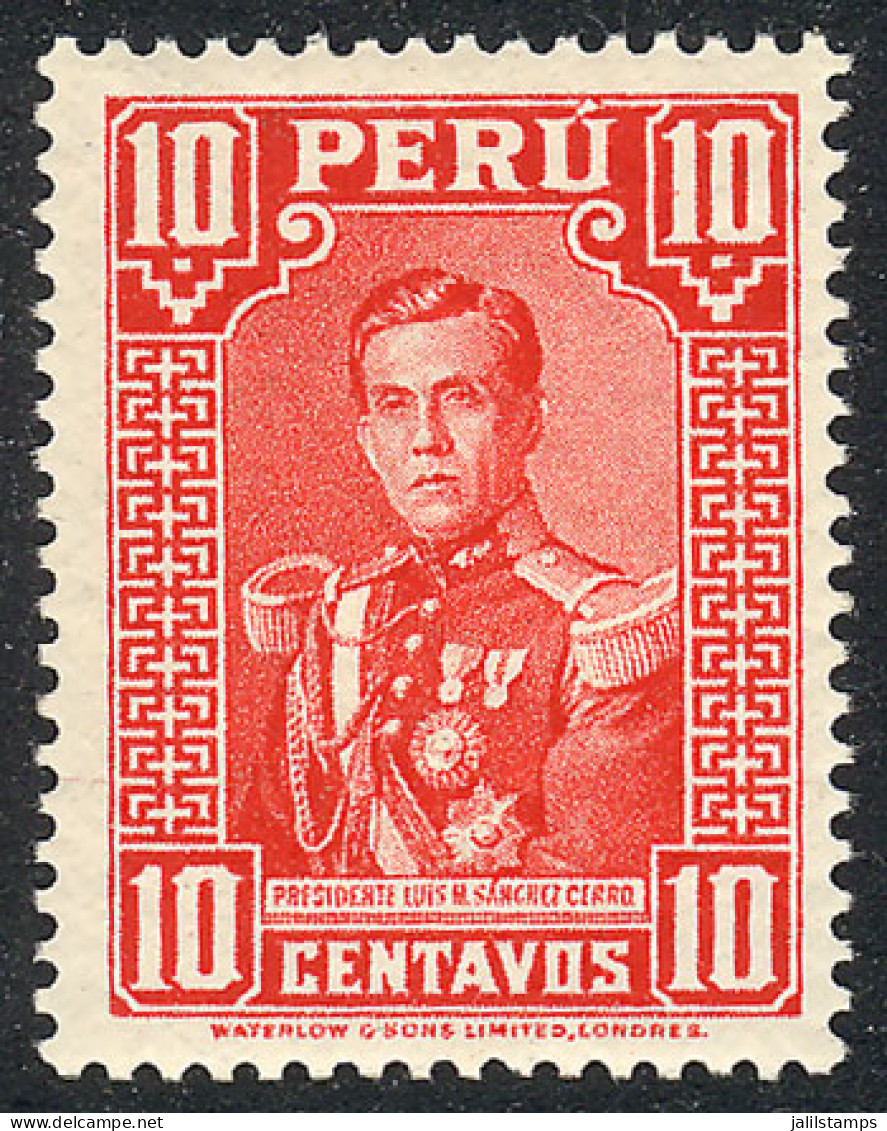 PERU: Sc.310, Key Value Of The Set, Unmounted, Excellent Quality, Catalog Value US$27+ - Peru
