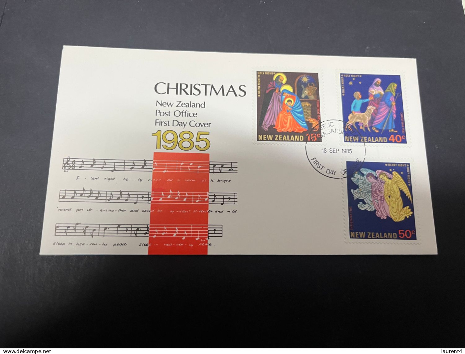 20-4-2024 (2 Z 34) FDC - New Zealand - Not Posted - 1986 - Christmas - FDC