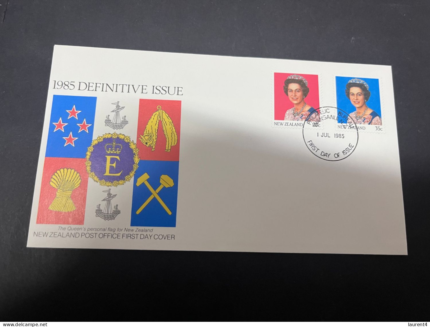 20-4-2024 (2 Z 34) FDC - New Zealand - Not Posted - 1985 - Heatlh Issue (Queen Elizabeth II) - FDC
