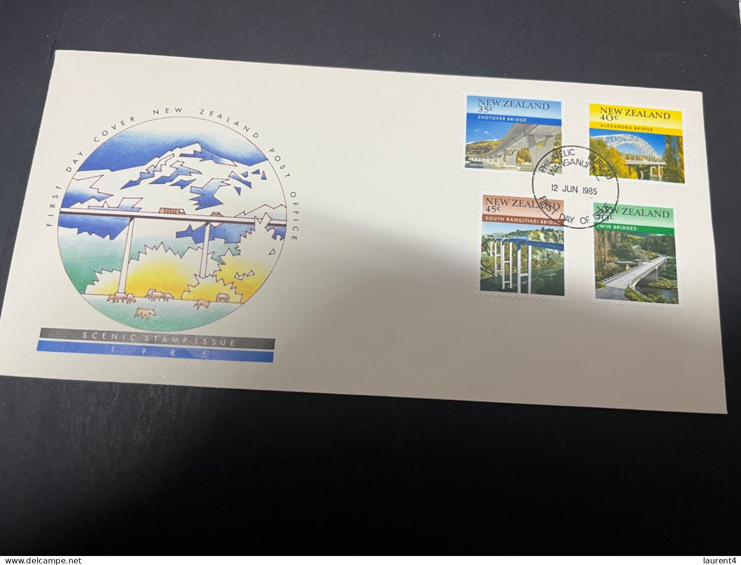 20-4-2024 (2 Z 34) FDC - New Zealand - Not Posted - 1985 - Scenic Issue - FDC