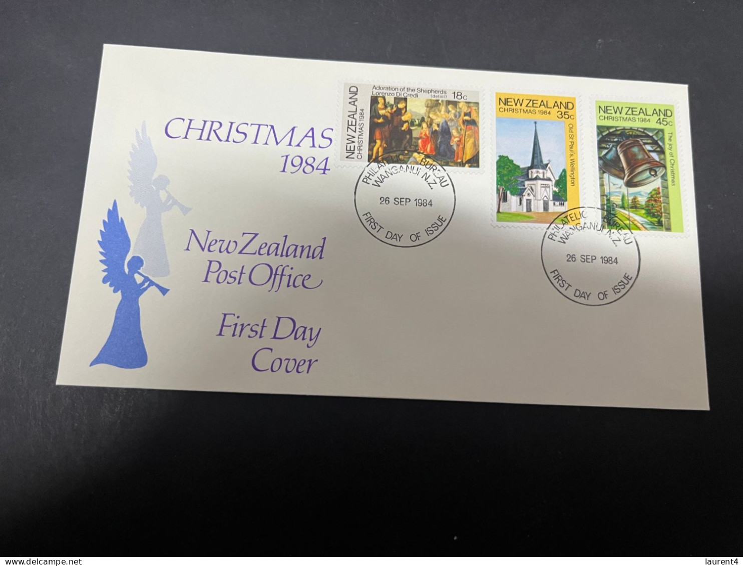 20-4-2024 (2 Z 34) FDC - New Zealand - Not Posted - 1984 - Christmas - FDC